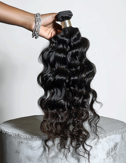 Water Wave Human Hair Bundles 100% Remy Hair | Zivaro Hair